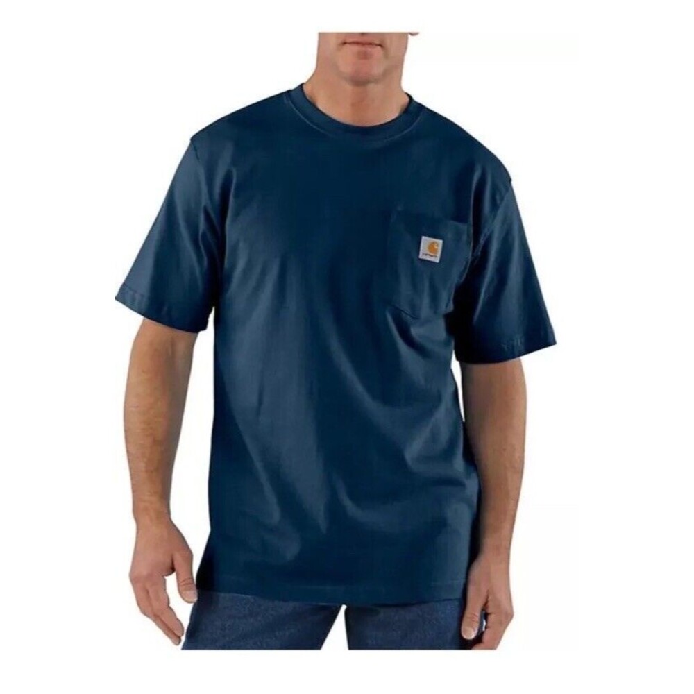 Carhartt Men's T-Shirt Loose Fit Heavyweight Short-Sleeve Pocket Work 2XL